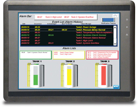 image of Maple Systems alarm management features