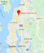 Google map of Maple Systems HQ