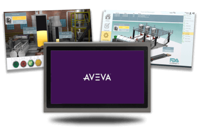 Screenshots of AVEVA