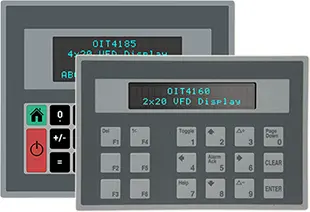 Image of two Operator Interface Terminals (OITs)