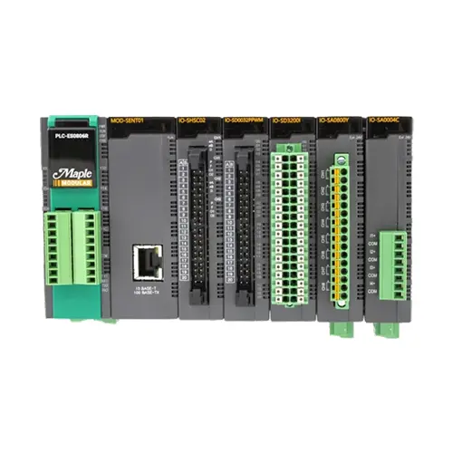 Group of Modular PLCs by Maple Systems